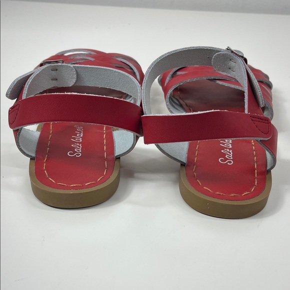 New Salt Water Retro Sandals in Red Size 8 - Picture 4 of 5